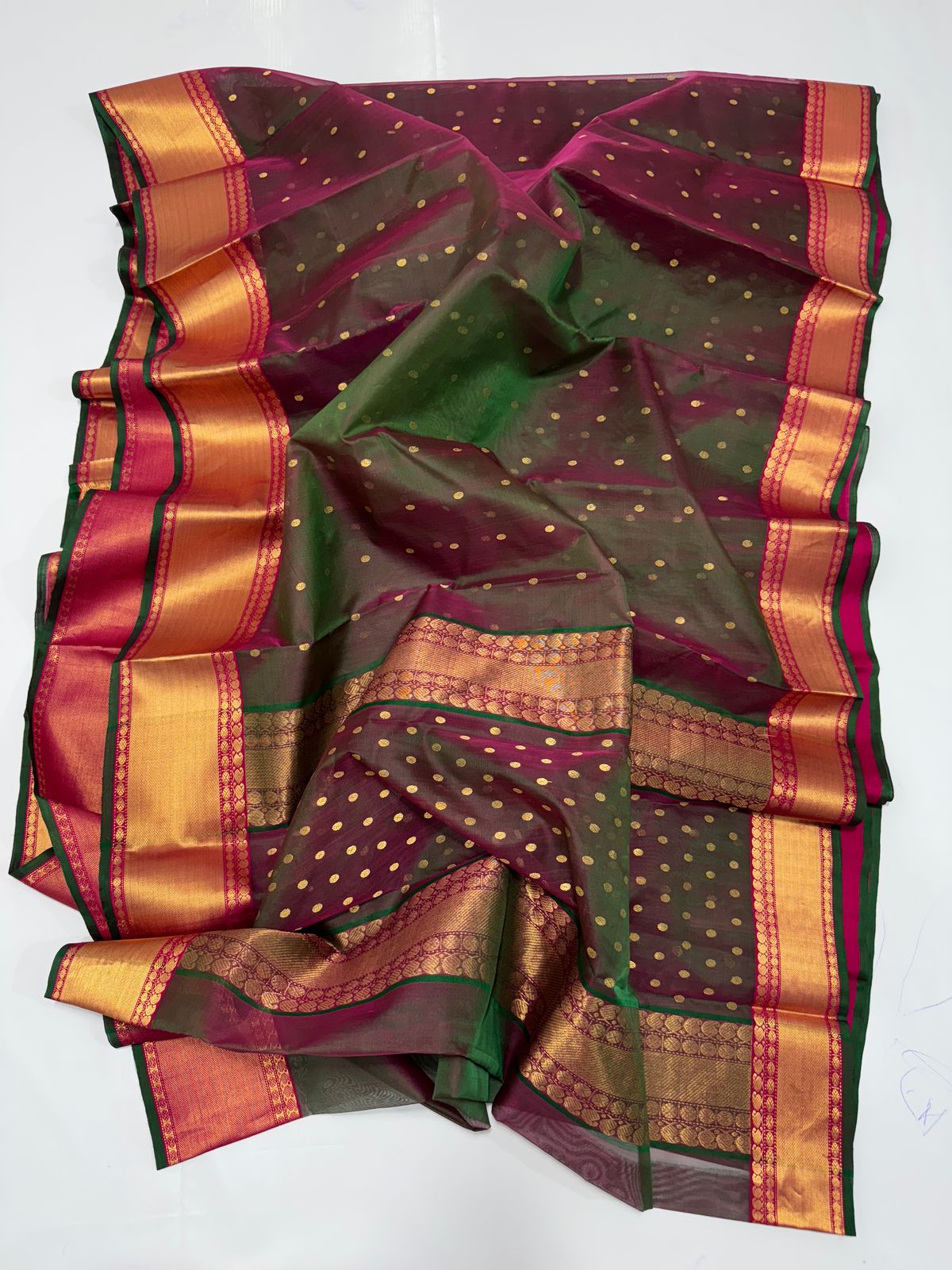 Handloom chanderi katan silk sarees