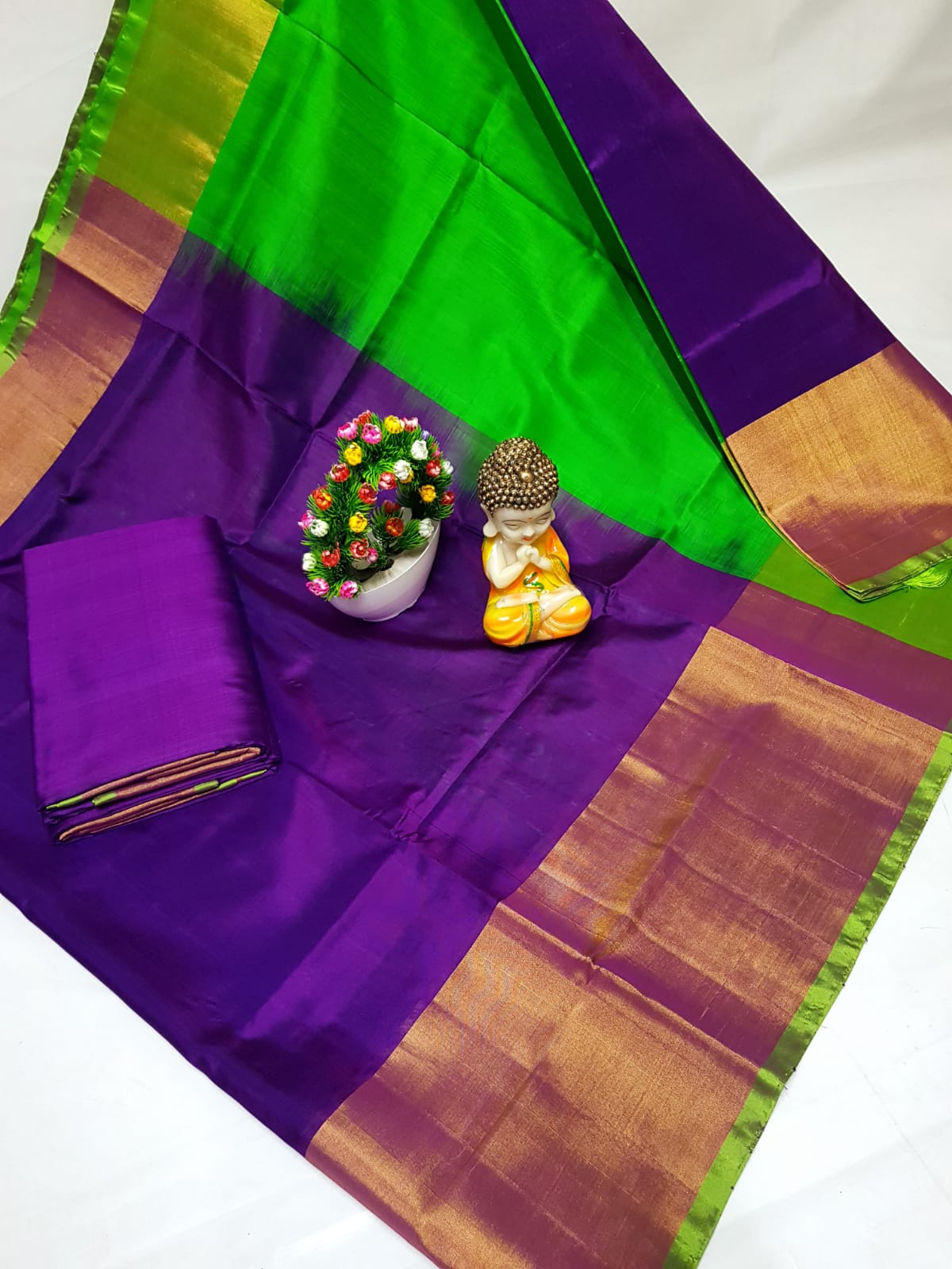 Uppada silk sarees with big border