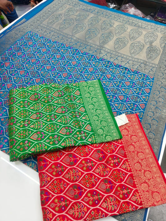 Banarasi soft silk sarees