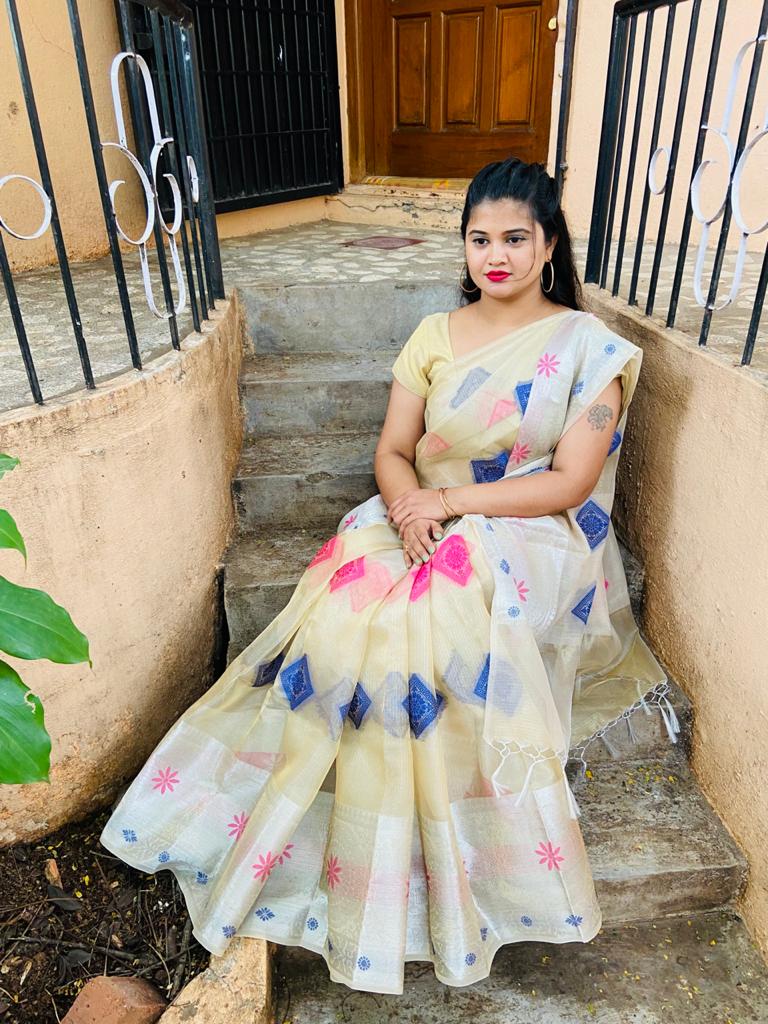 Banarasi tissue silk sarees