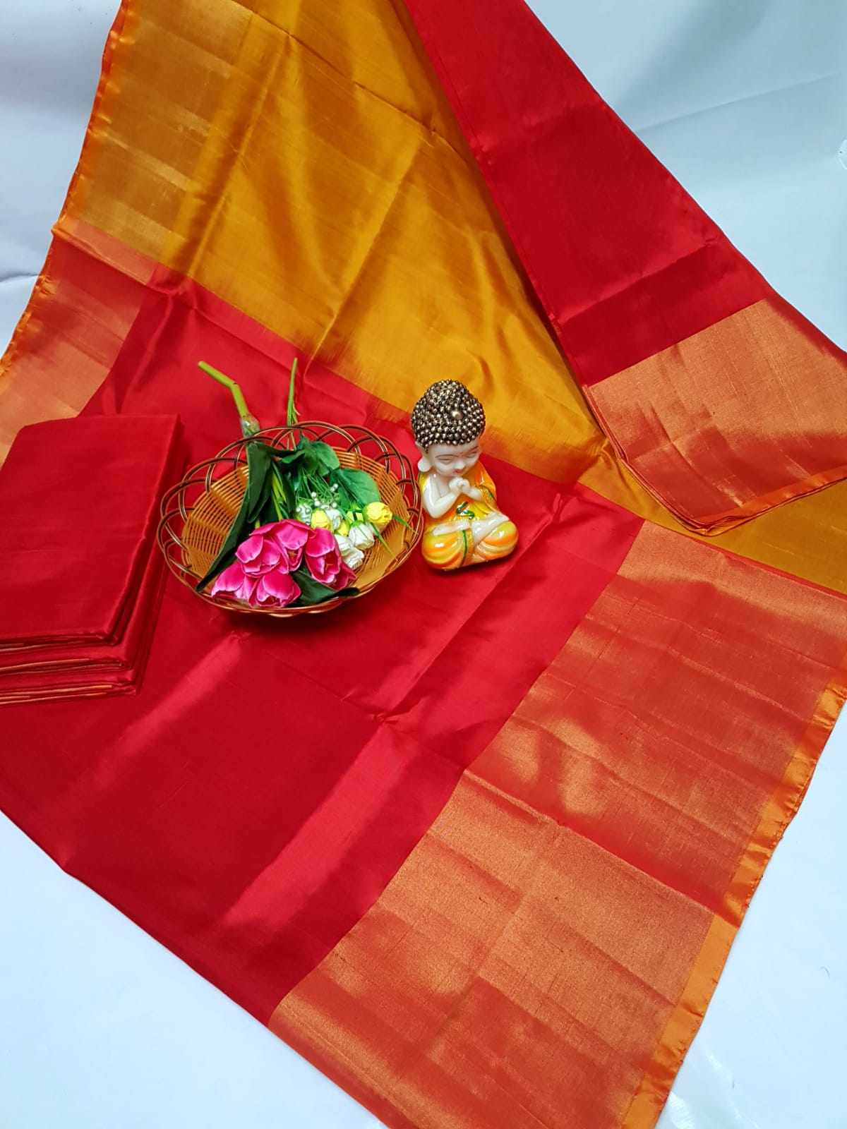 Uppada silk sarees with big border