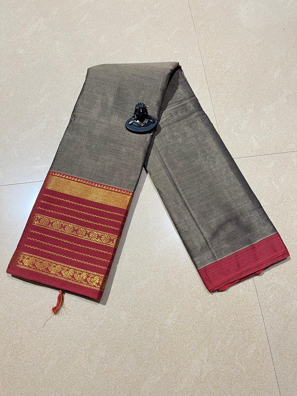 Narayanpet cotton sarees with big border