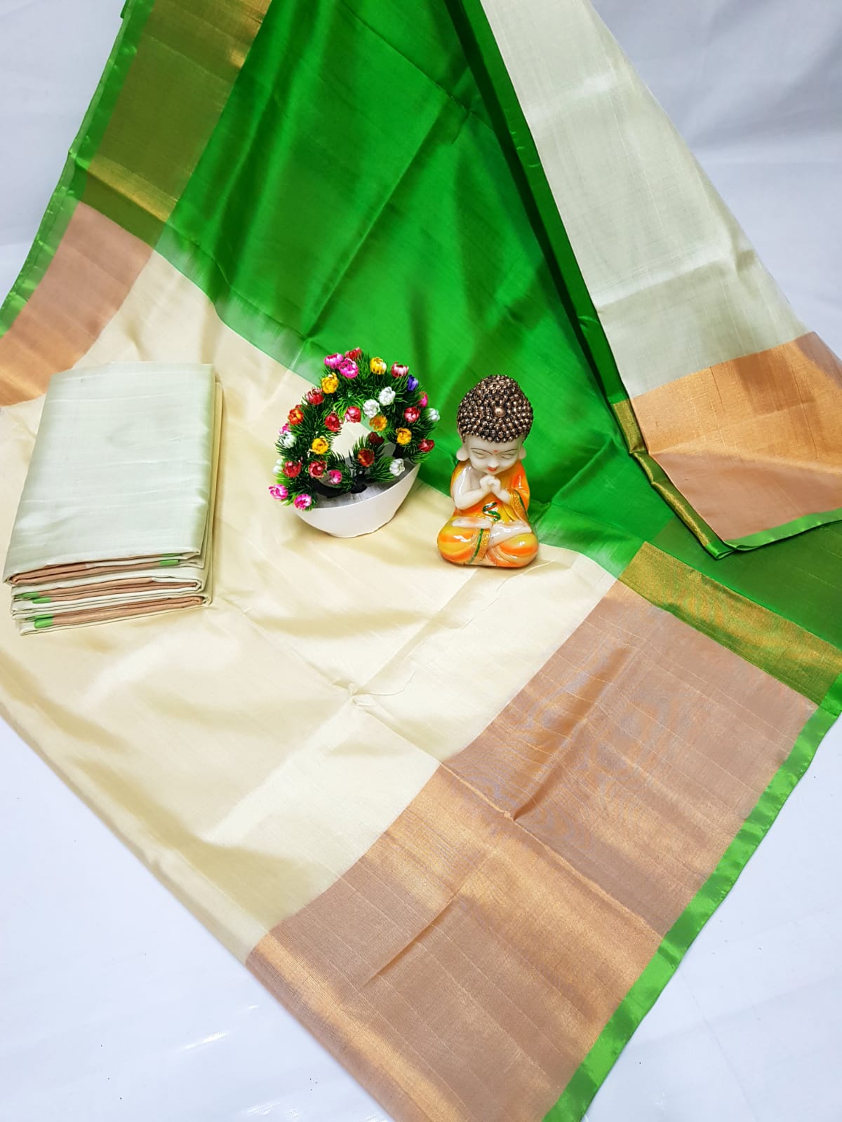 Uppada silk sarees with big border