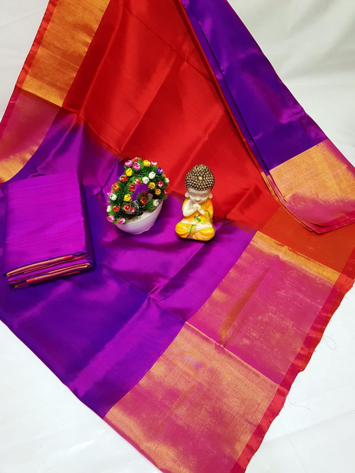 Uppada silk sarees with big border