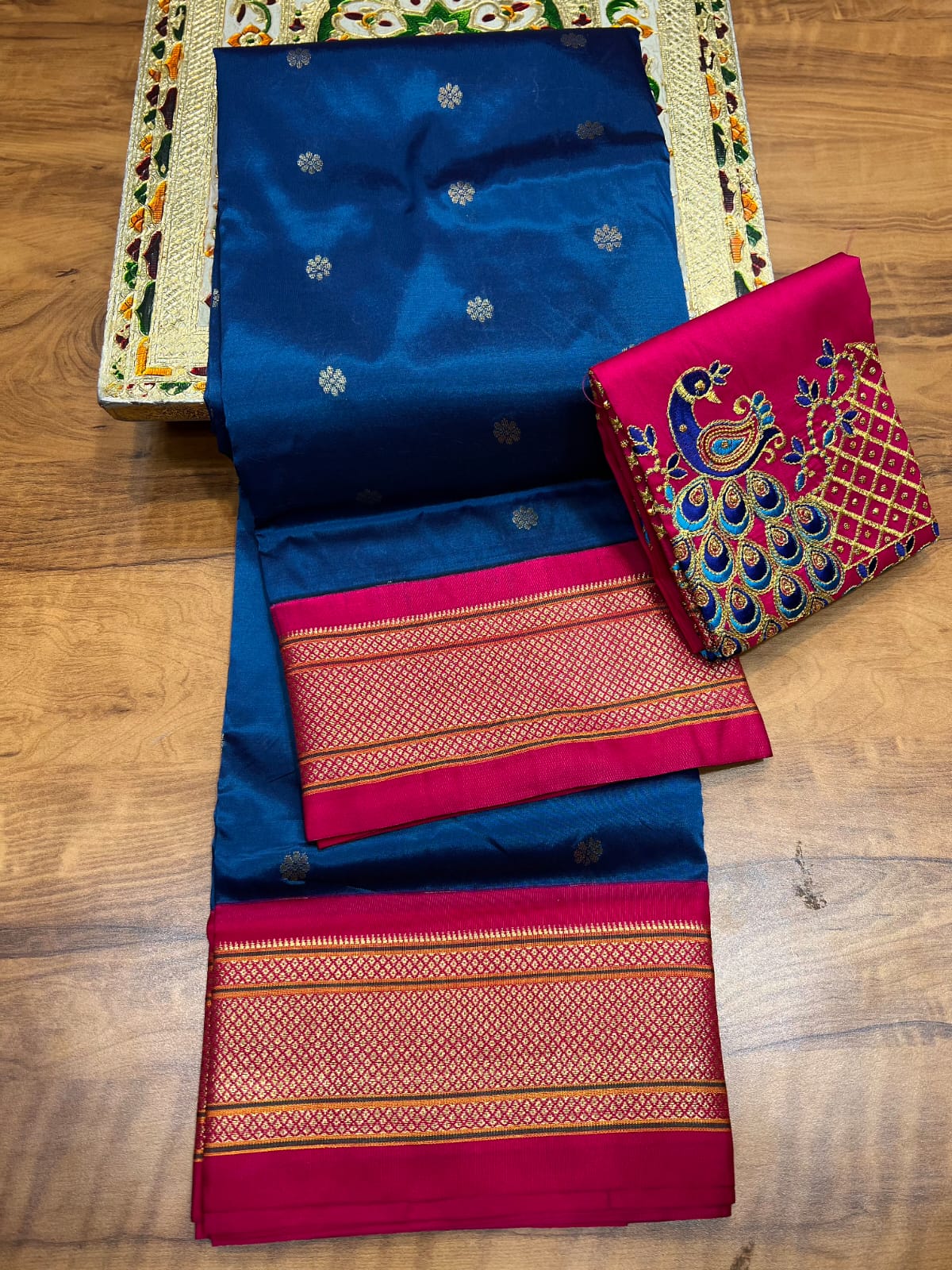 Divya Kadiyal Paithani sarees