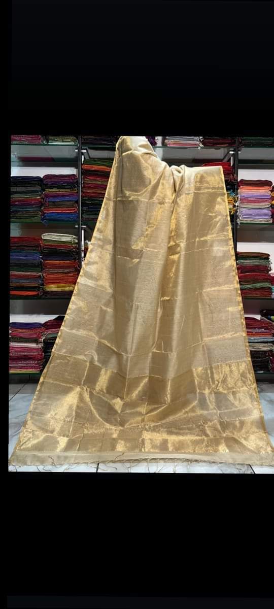 Maheshwari Handloom Tissue silk sarees