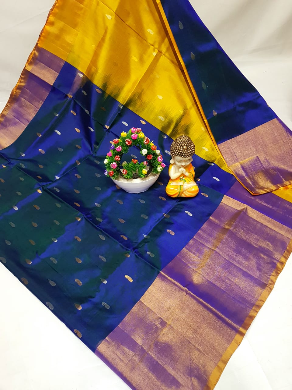 Uppada pattu Nakshatra butta sarees