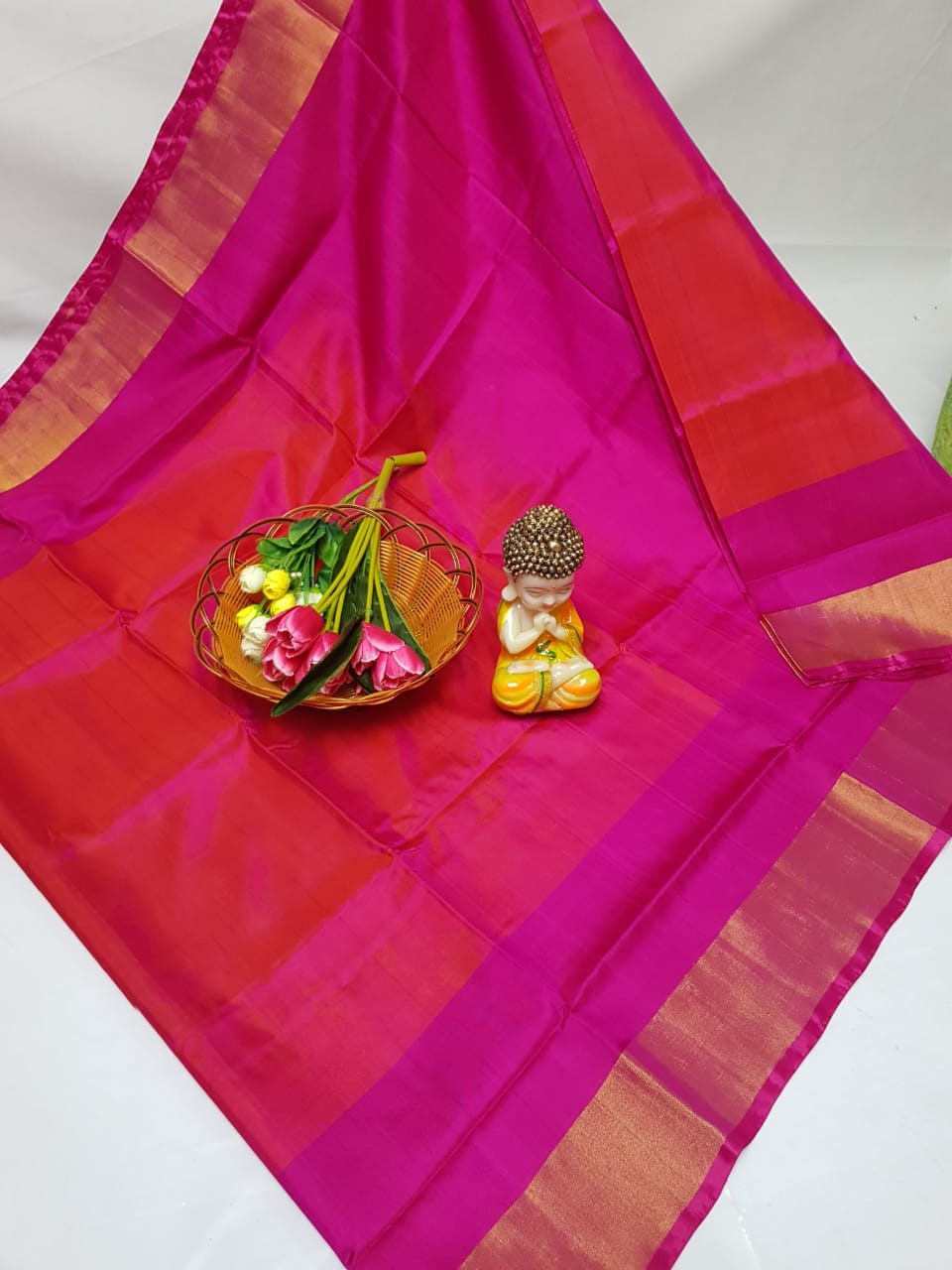 Uppada plain special border sarees