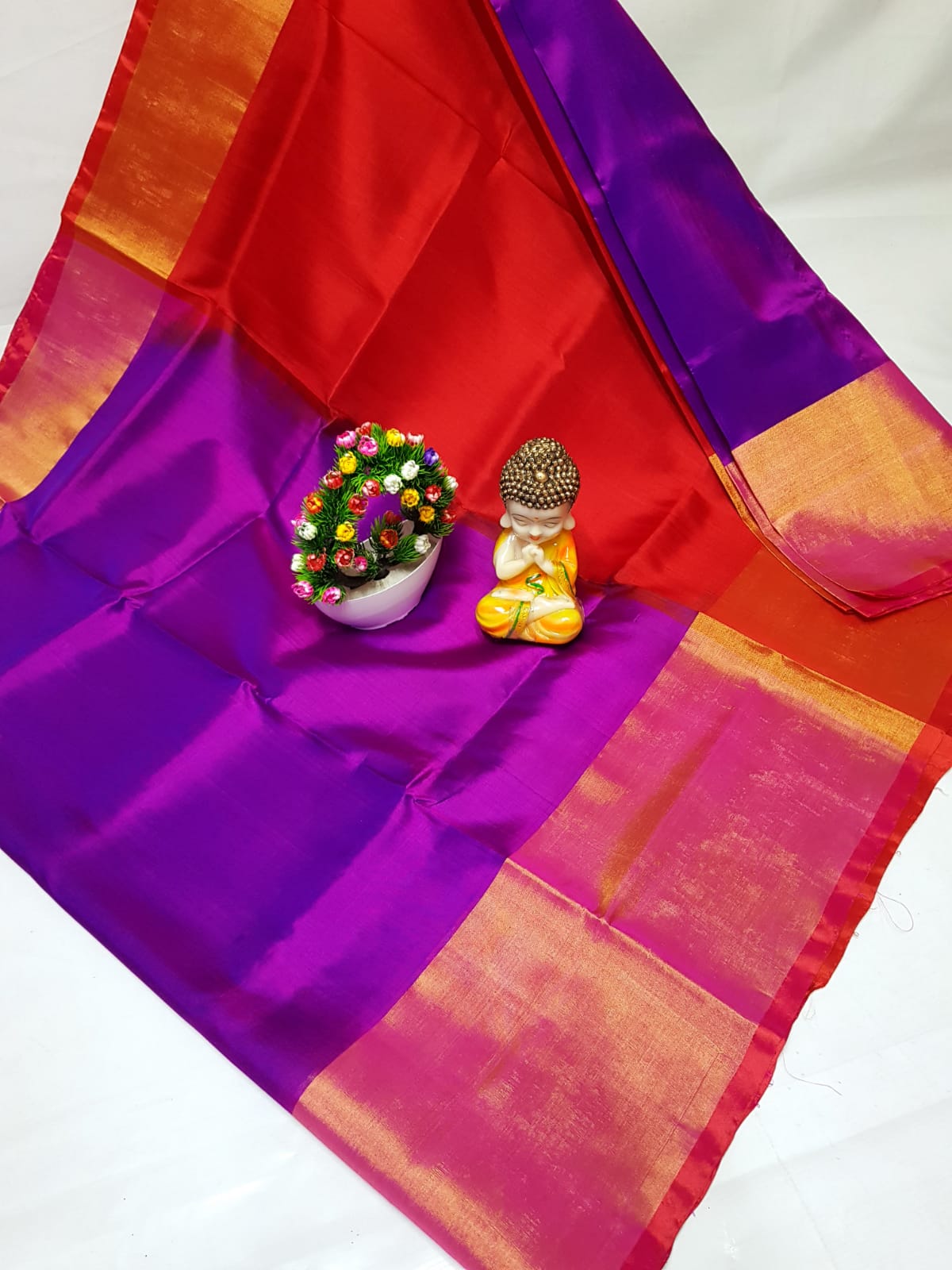Uppada silk sarees with big border