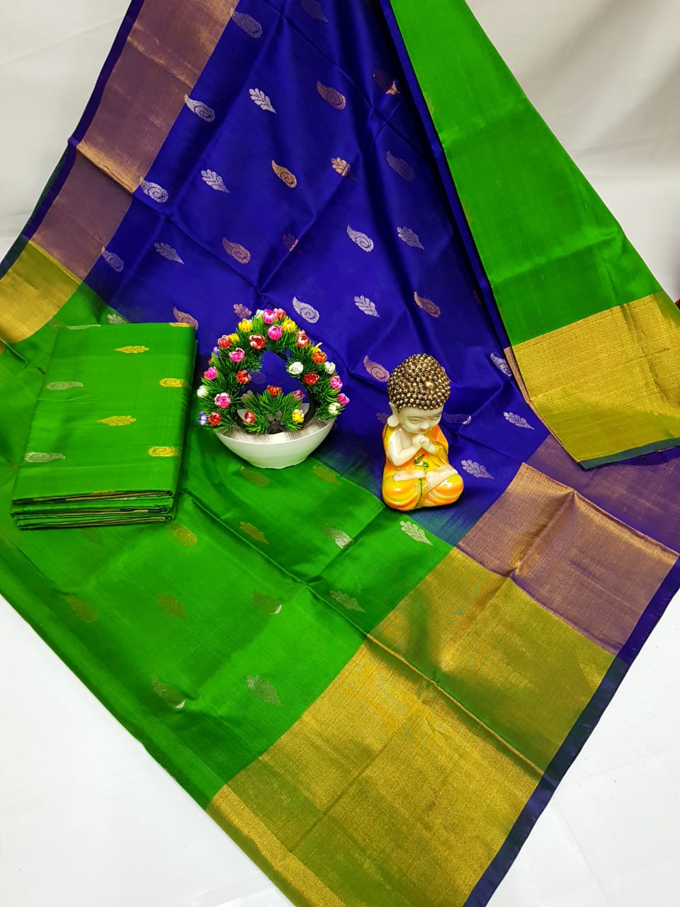 Uppada pattu Nakshatra butta sarees