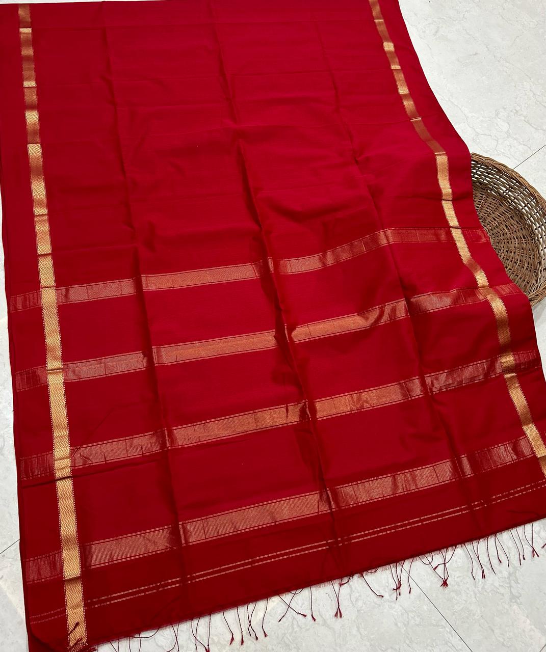 Handloom Maheshwari silk sarees