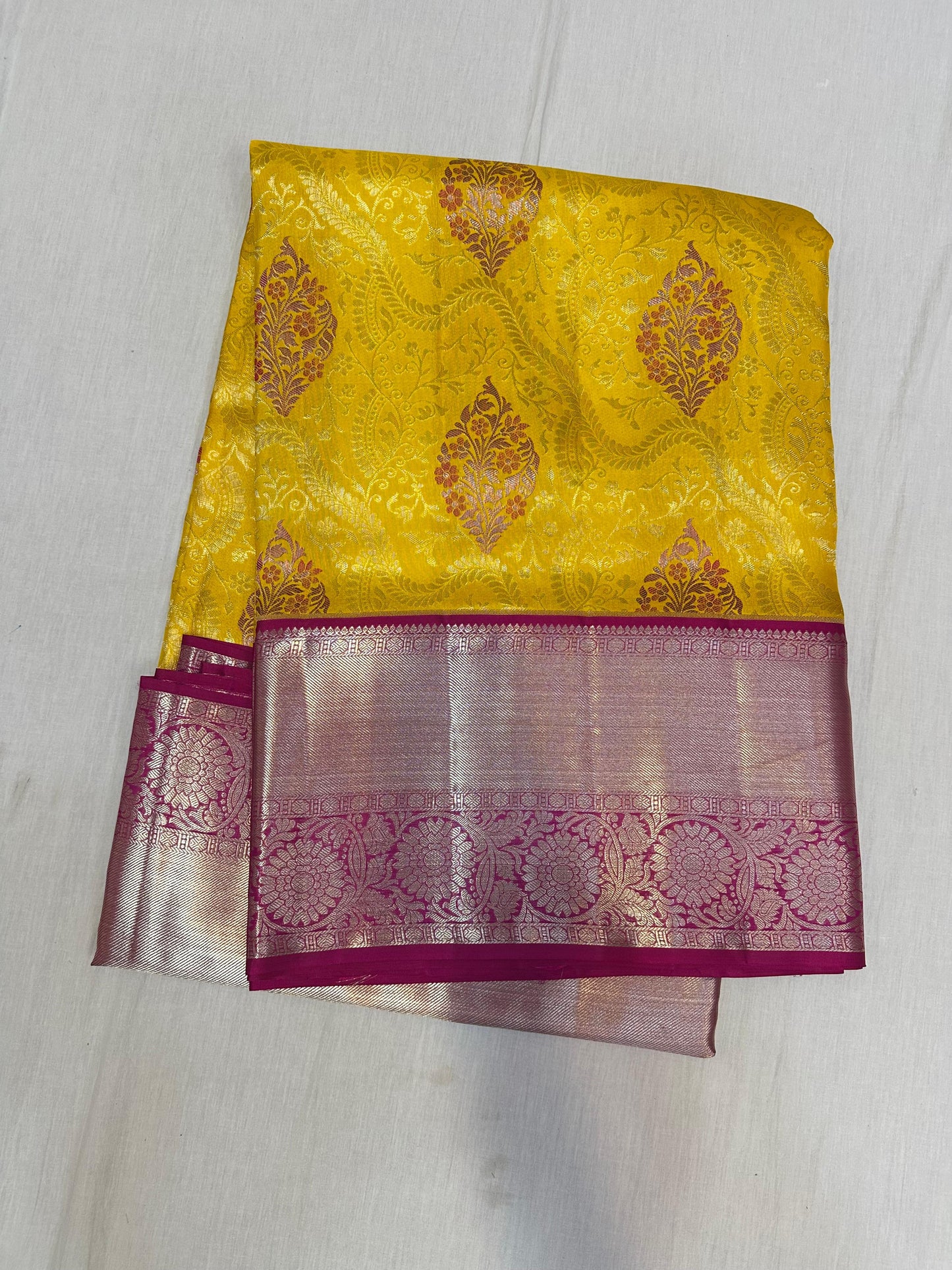 Pure kanchipuram bridal silk sarees