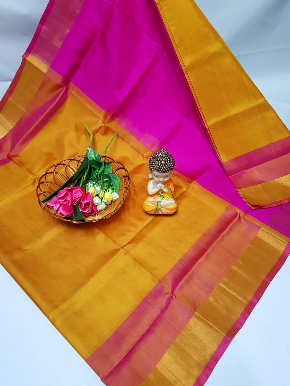 Uppada plain special border sarees