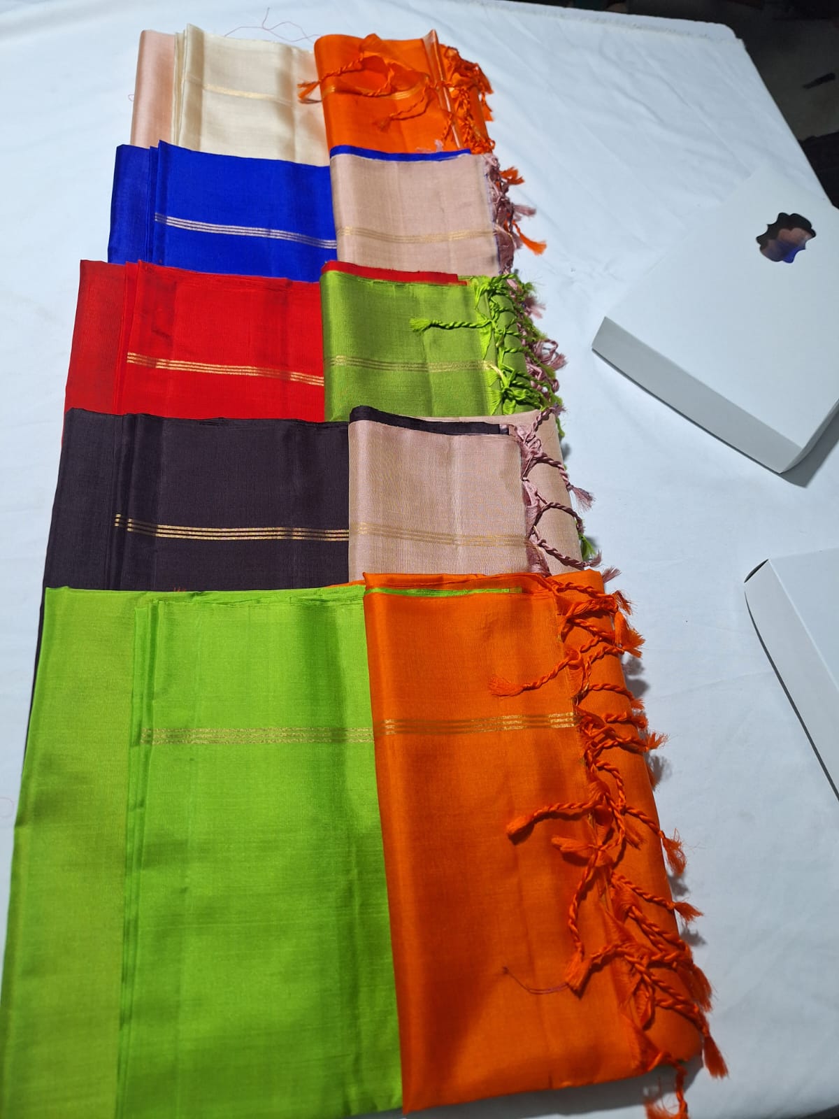 Pure kanchipuram plain silk sarees