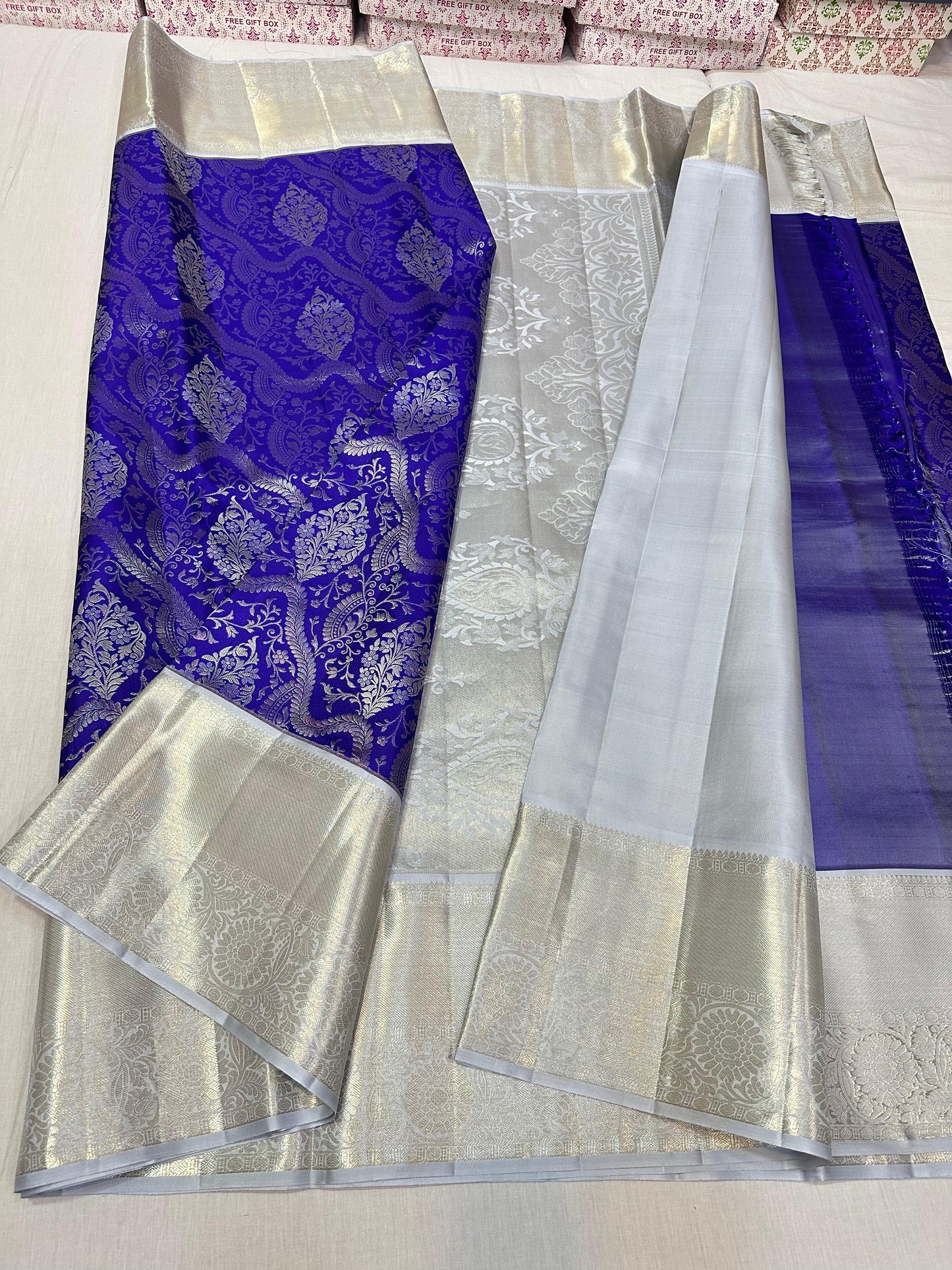 Pure kanchipuram bridal silk sarees