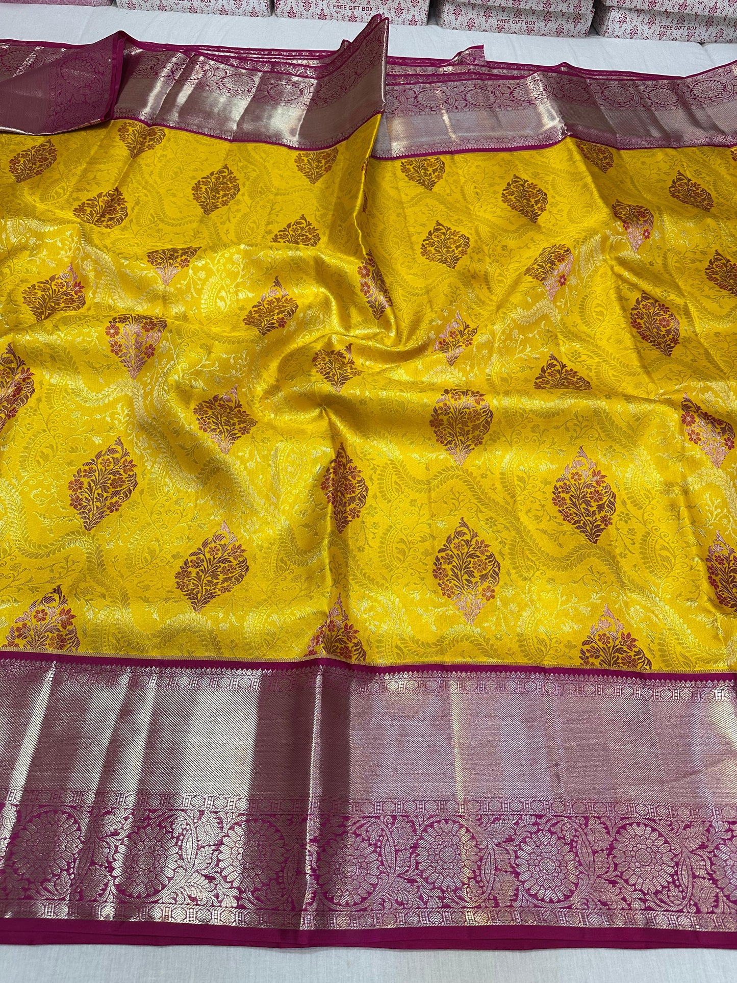 Pure kanchipuram bridal silk sarees