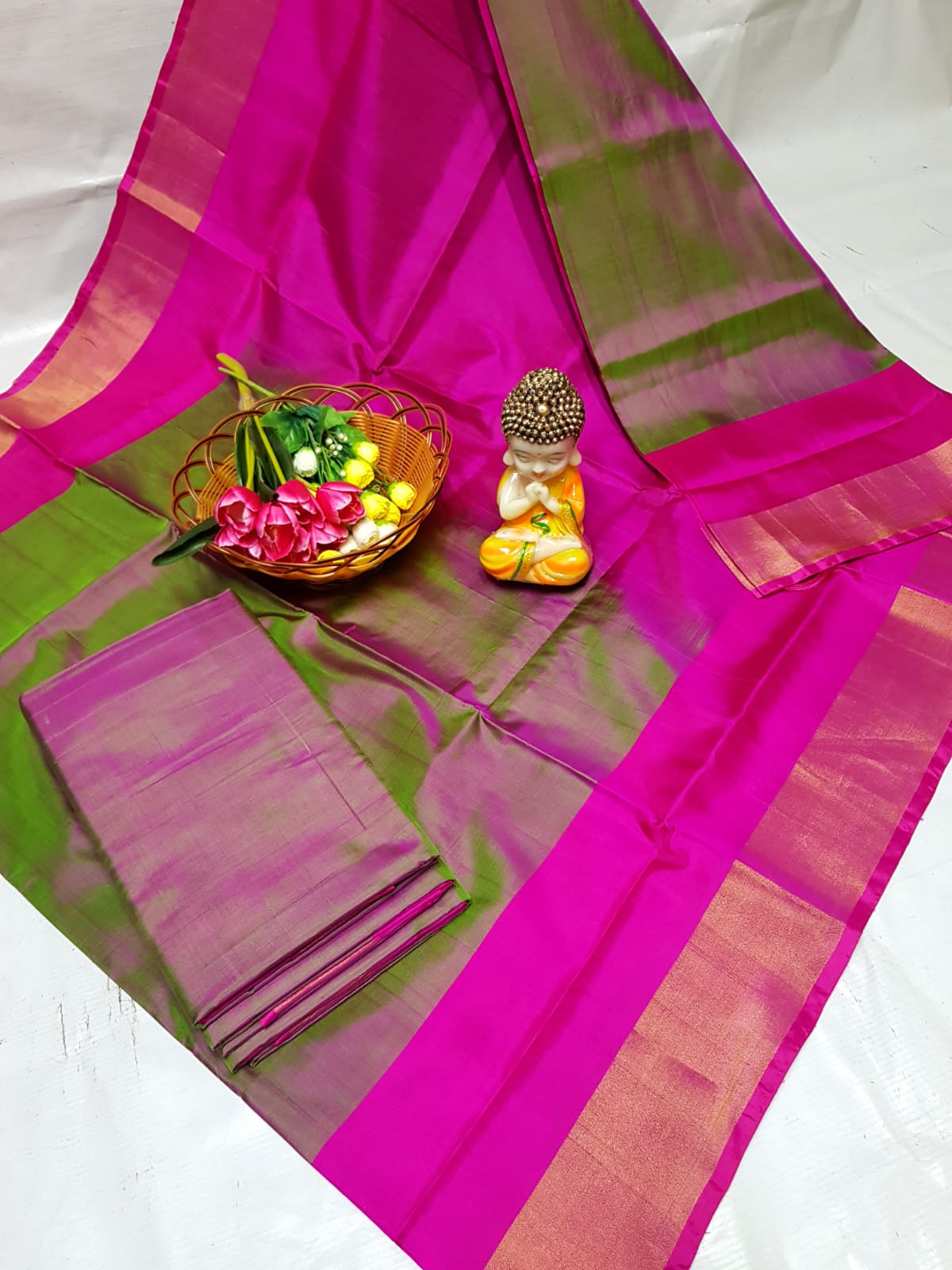 Uppada plain special border sarees