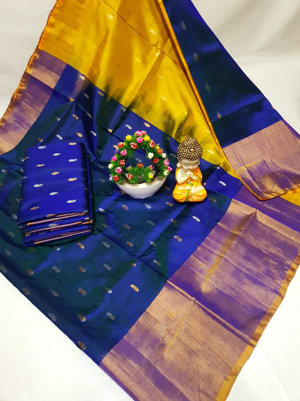 Uppada pattu Nakshatra butta sarees