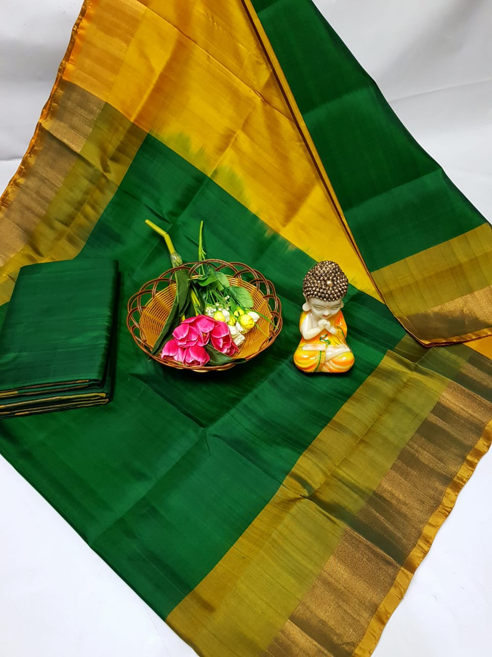 Uppada plain special border sarees