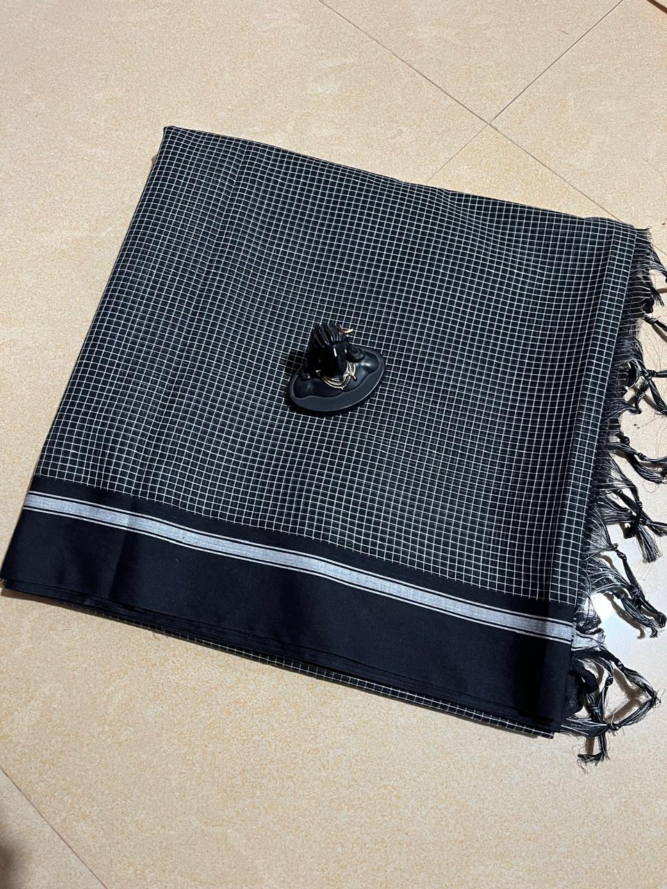 Narayanpet cotton checks sarees