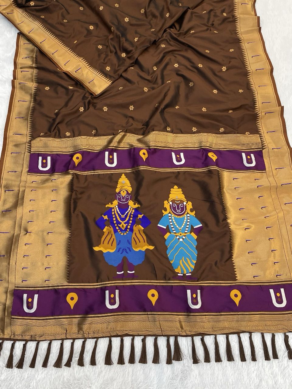 Vittala design Paithani Sarees
