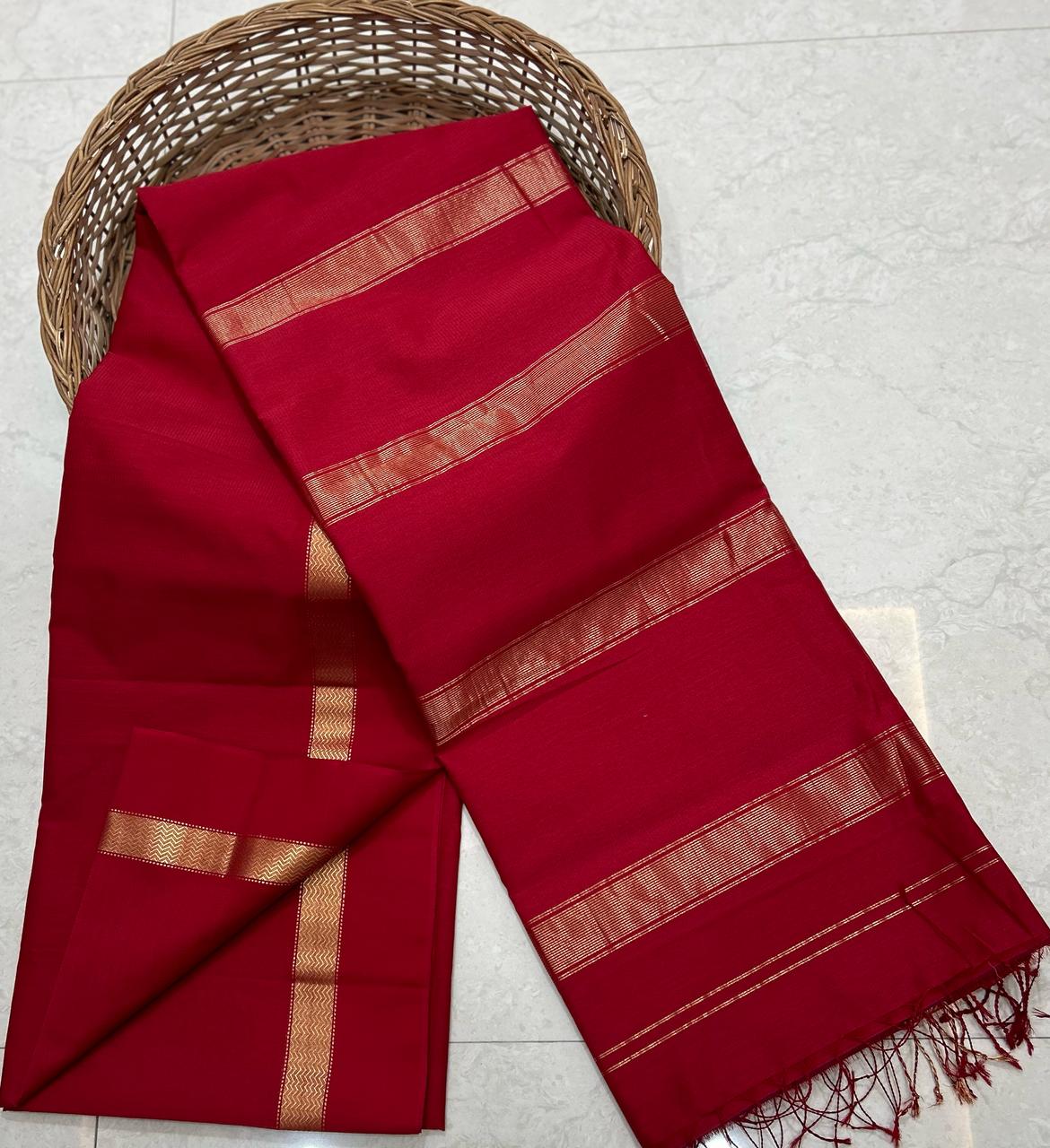 Handloom Maheshwari silk sarees