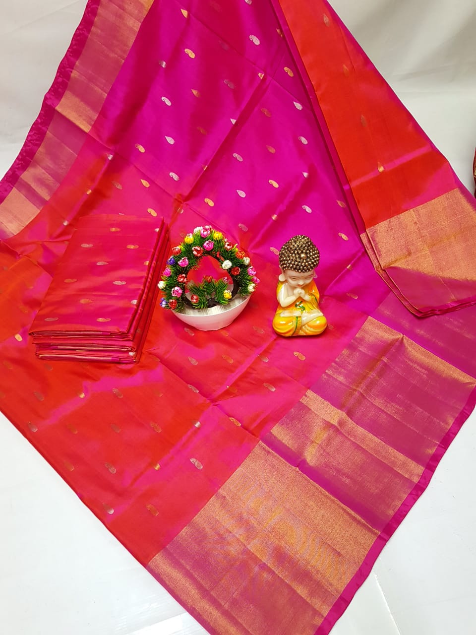Uppada pattu Nakshatra butta sarees
