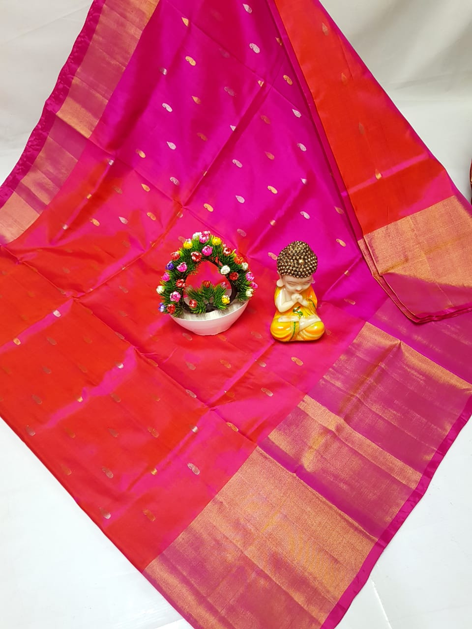Uppada pattu Nakshatra butta sarees