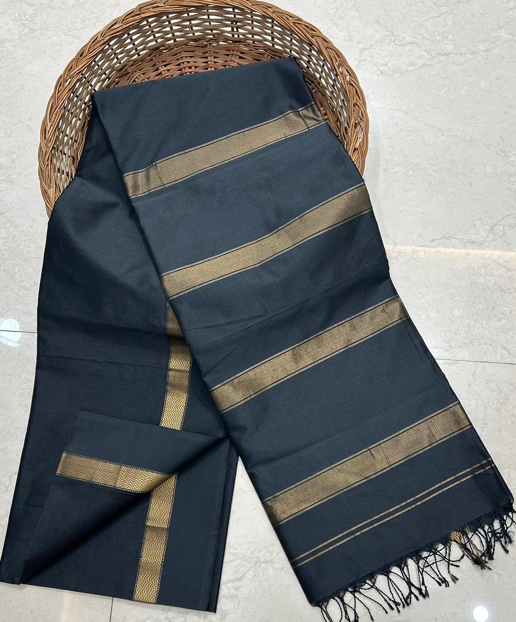 Handloom Maheshwari silk sarees