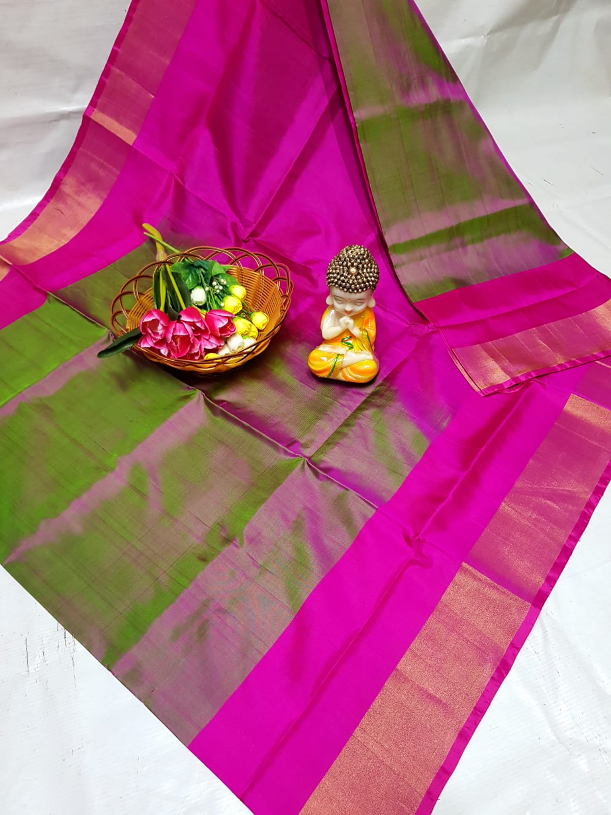 Uppada plain special border sarees