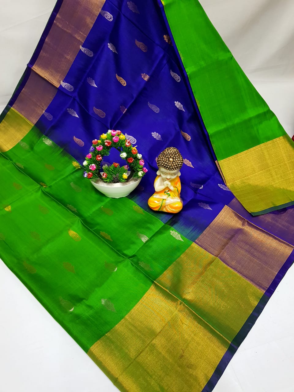 Uppada pattu Nakshatra butta sarees
