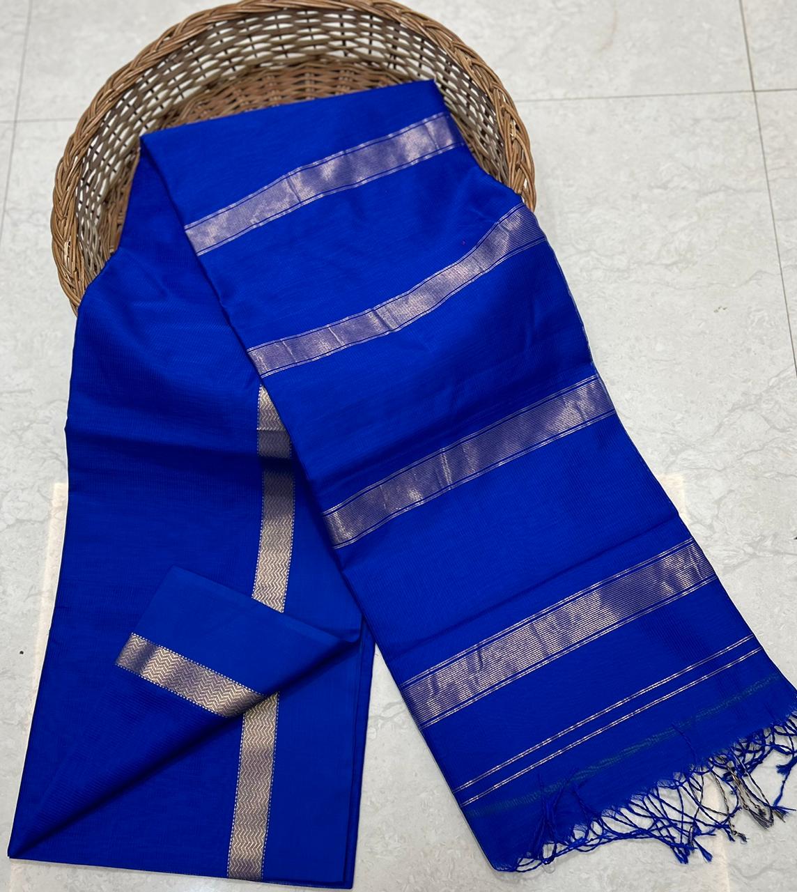 Handloom Maheshwari silk sarees