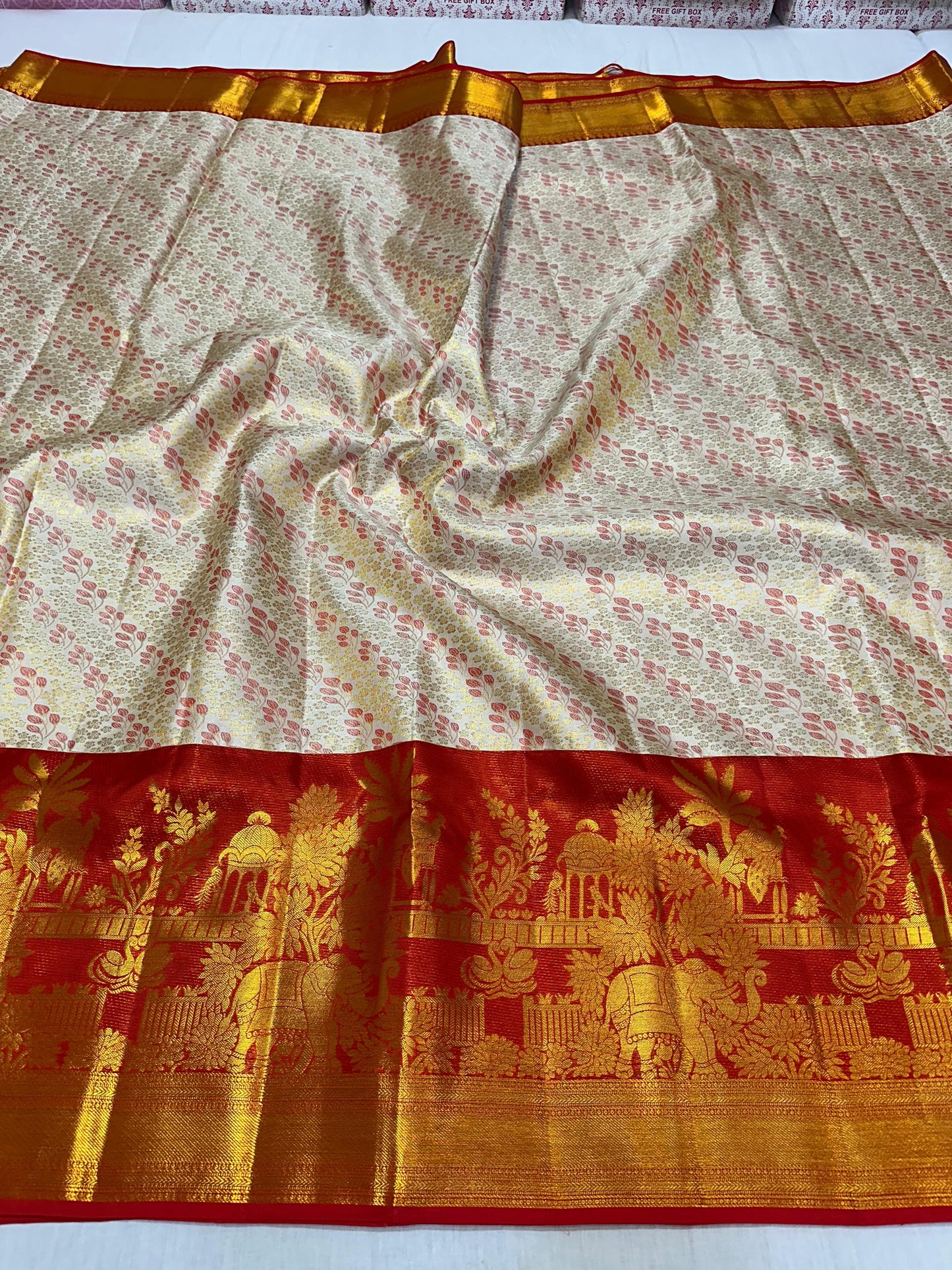 Pure kanchipuram bridal silk sarees