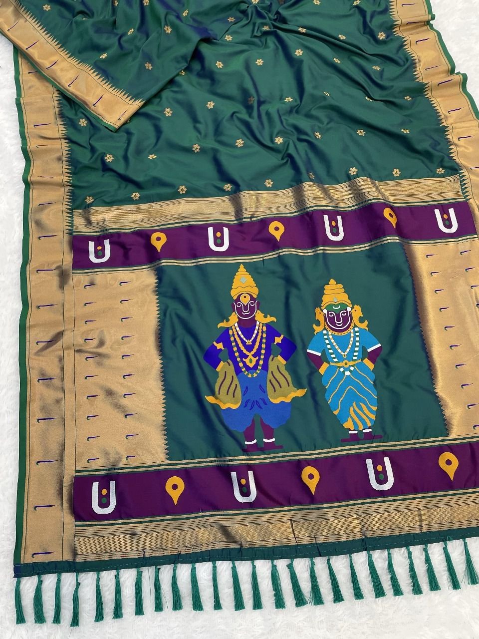 Vittala design Paithani Sarees