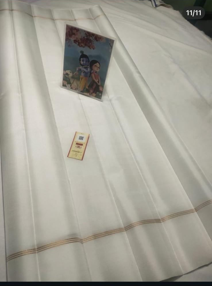 Pure kanchipuram plain soft silk sarees