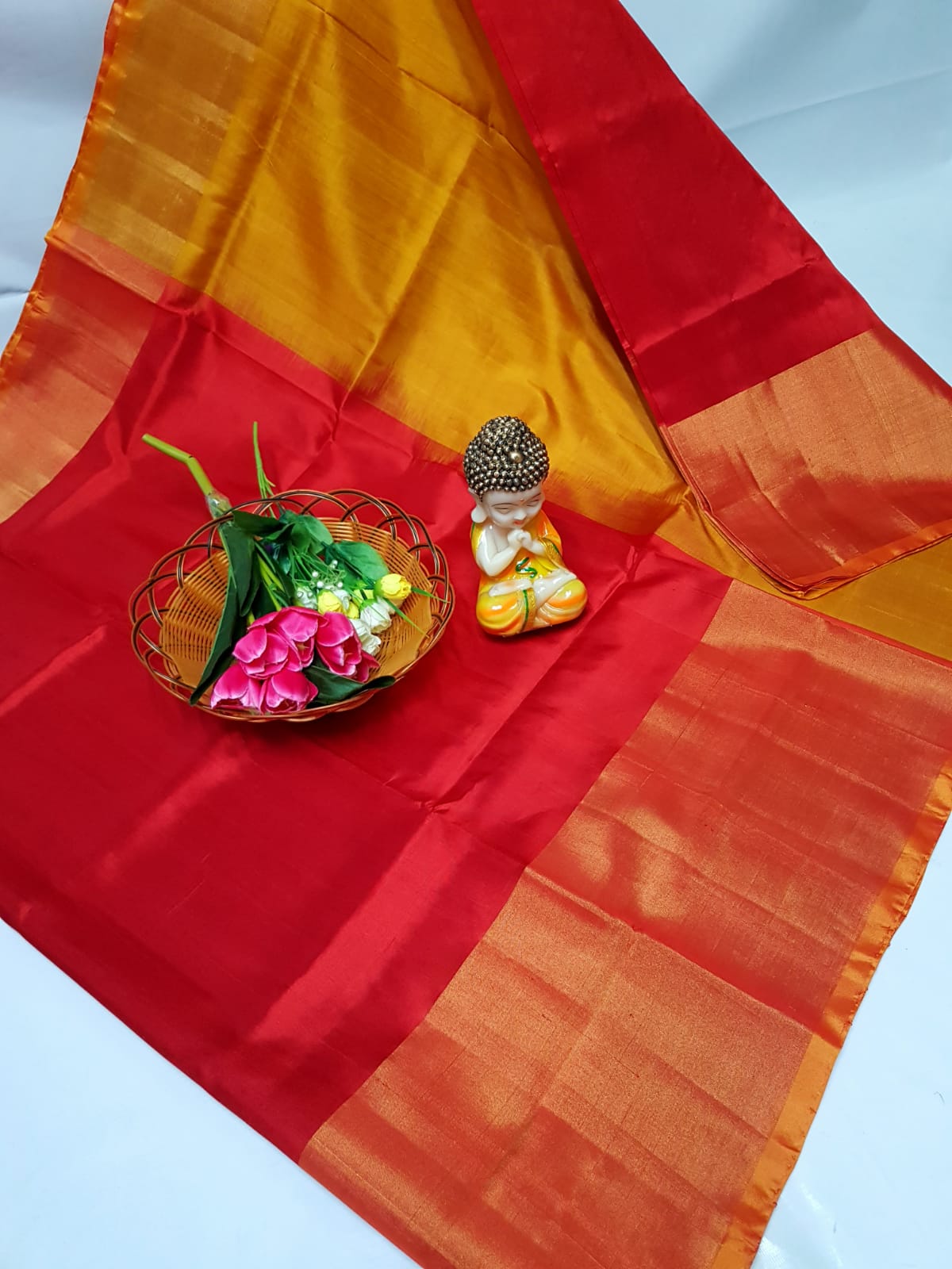 Uppada silk sarees with big border