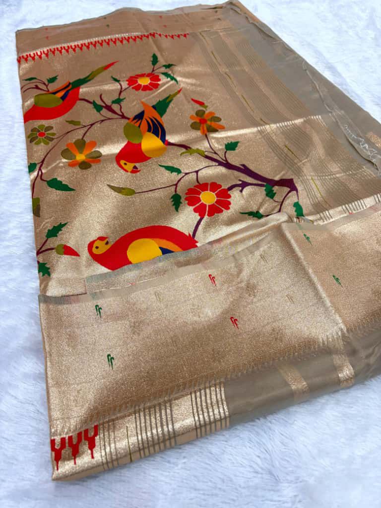 Organza tissue silk sarees
