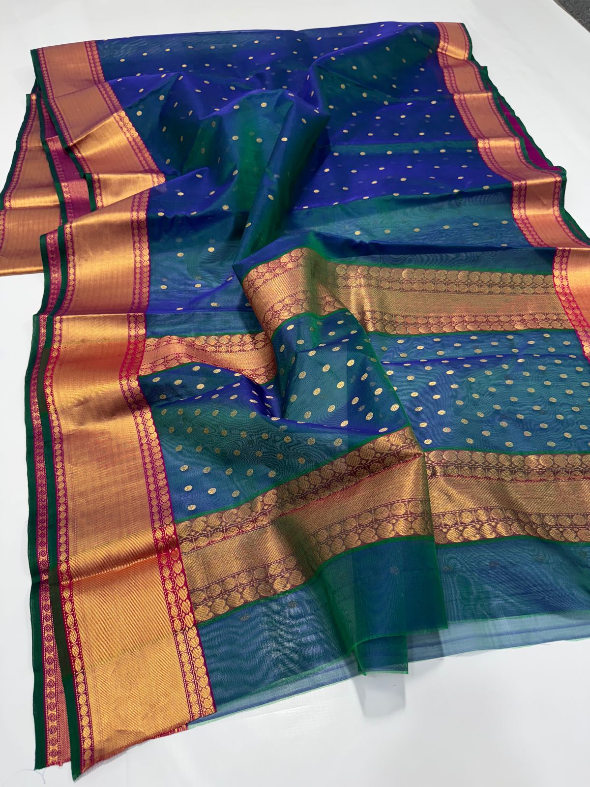 Handloom chanderi katan silk sarees