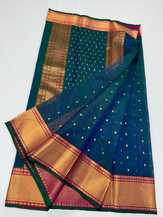 Handloom chanderi katan silk sarees