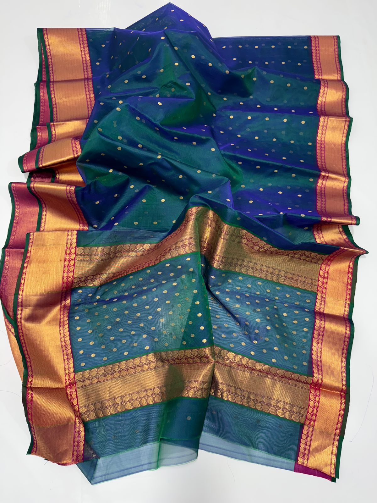 Handloom chanderi katan silk sarees