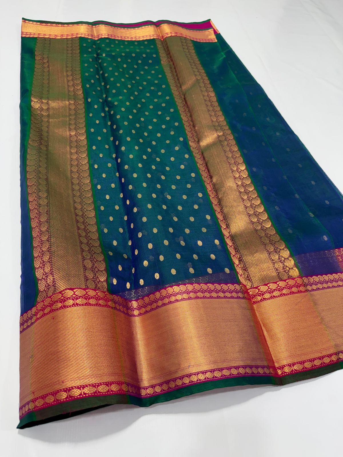 Handloom chanderi katan silk sarees