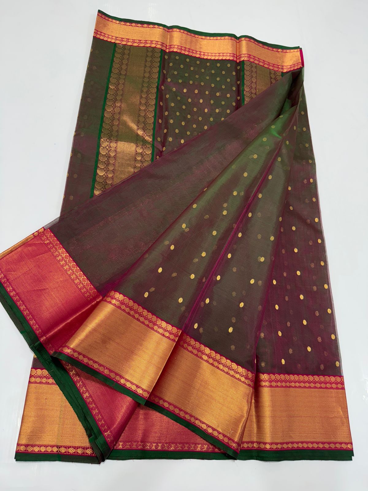 Handloom chanderi katan silk sarees