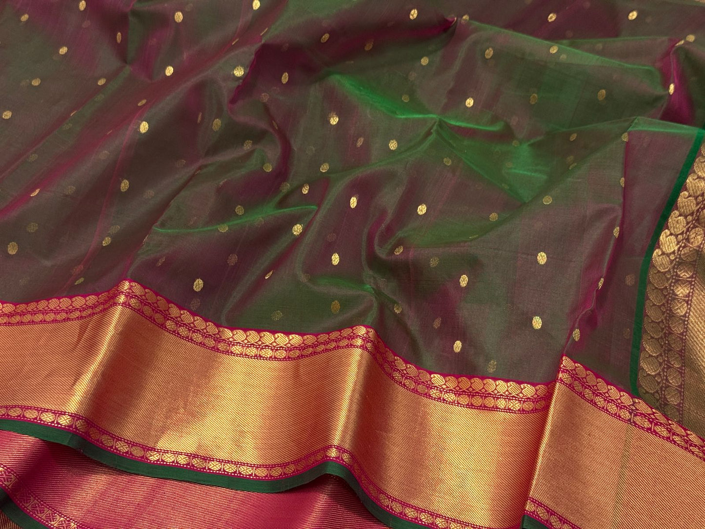 Handloom chanderi katan silk sarees