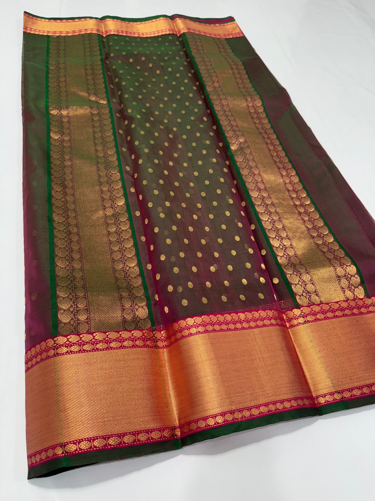 Handloom chanderi katan silk sarees