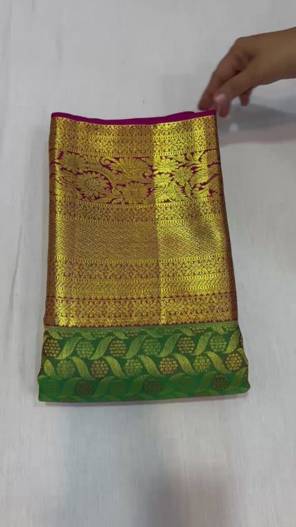 Pure kanchipuram wedding silk sarees