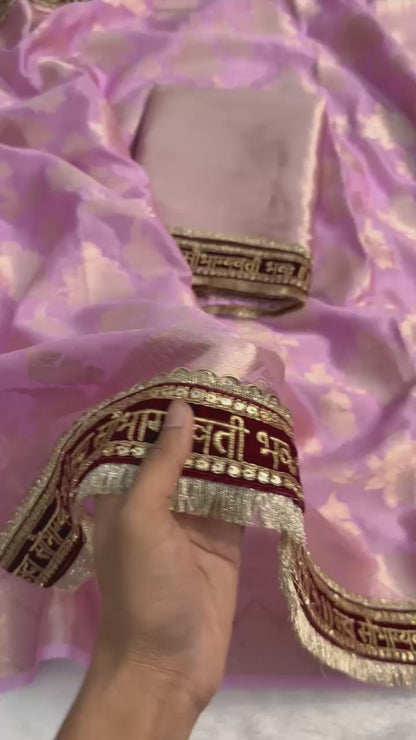 Banarasi soft silk bridal sarees