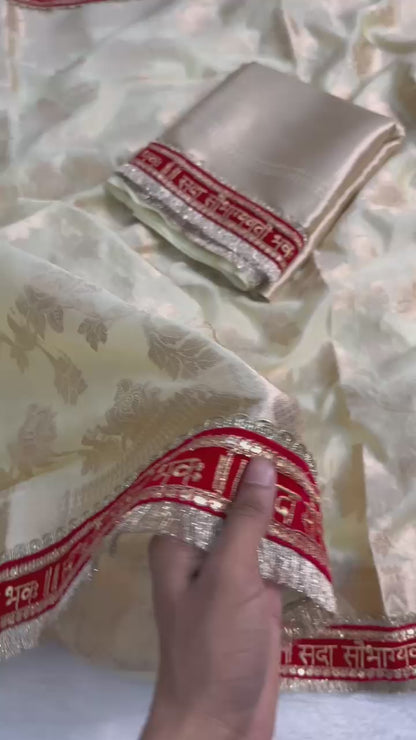 Banarasi soft silk bridal sarees