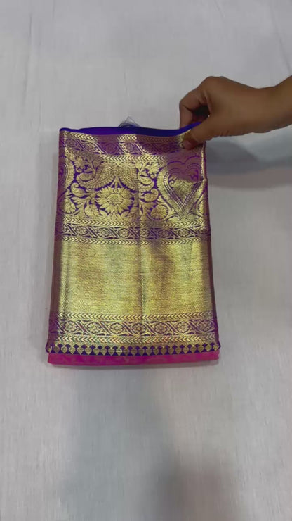 Pure kanchipuram silk wedding sarees