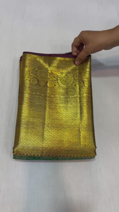 Pure kanchipuram silk wedding sarees