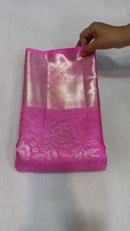 Pure kanchipuram silk wedding sarees